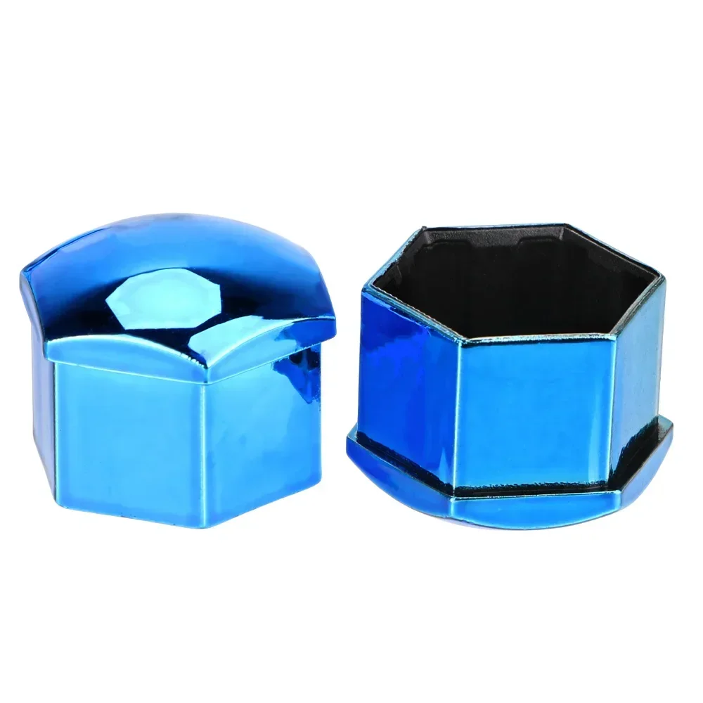 17/19/21mm 20Pcs Car Wheel Nut Caps Anti-Rust Auto Hub Screw Protection Covers Car Tire Screw Caps Nut Bolt Covers Auto Exterior