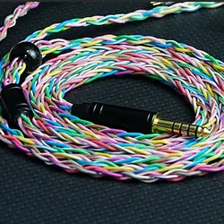 XINHS HS22 8-strand 480 core silver copper alloy earphone upgrade cable