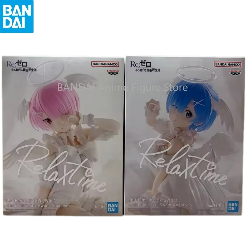 

[In Stock]Original Genuine BANDAI BANPRESTO Re: ZERO - Starting Life in Another World Relax Time RAM Anime Figures Toys Gifts