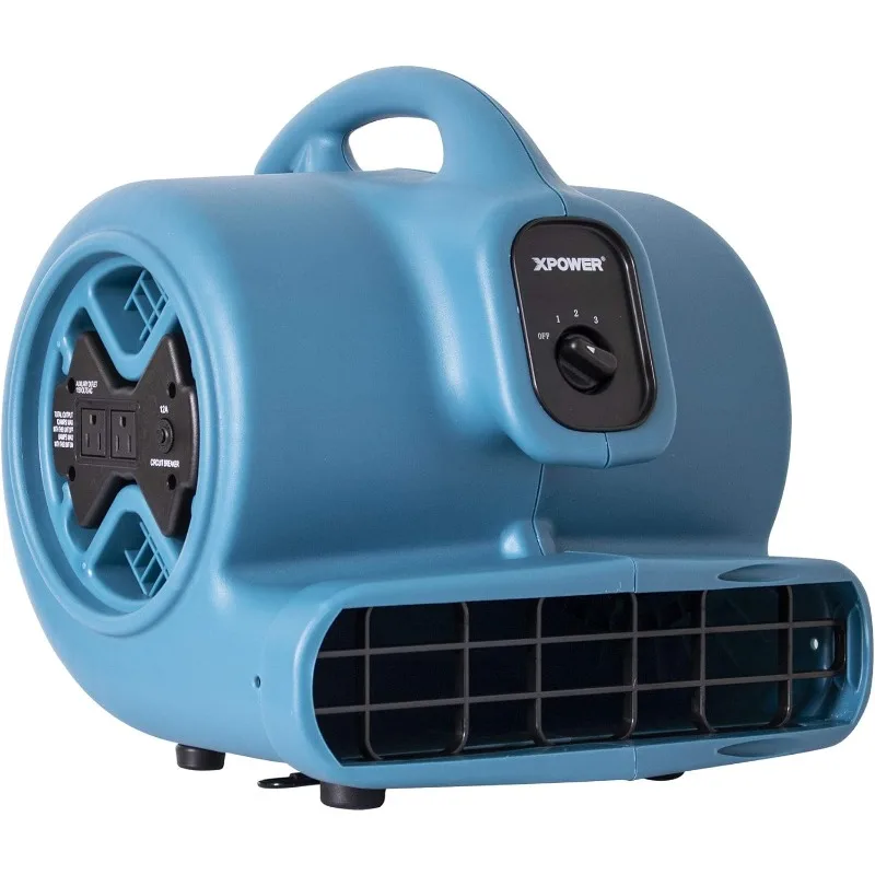 

P-600A Pro 1/3HP 2600 CFM Центробежный воздуховод, сушилка для ковров, напольный вентилятор, вентилятор, для восстановления повреждений воды, Janitoria