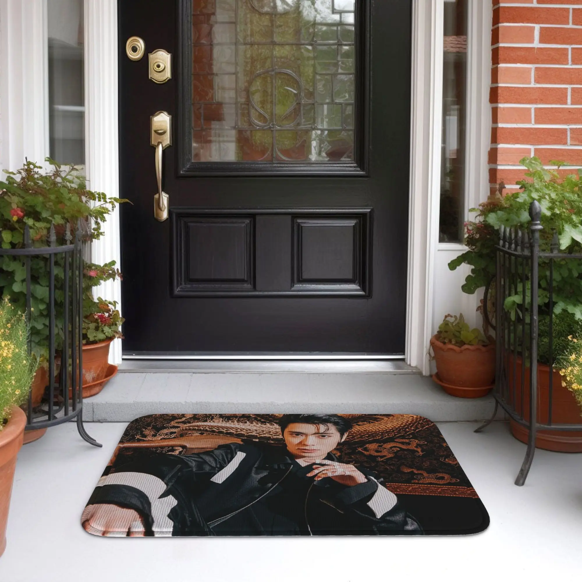 Alfombra absorbente Jaehyun NCT, alfombra para la entrada de la cocina, alfombra para el suelo del hogar, alfombrillas para la sala de estar