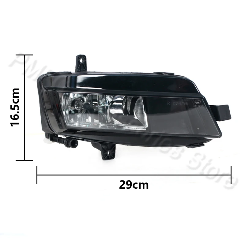 PMFC Front Bumper Fog Light Fog Lamp With Halogen Bulb For VW Golf 7 A7 MK7 2013 2014 2015 2016 2017 5GG941661 5GG941662