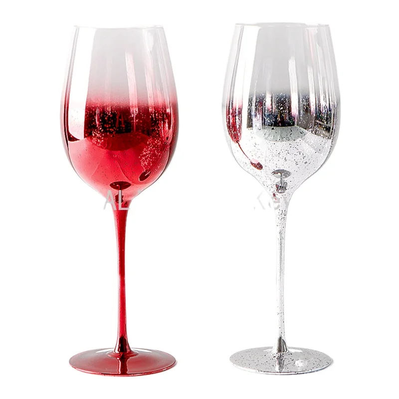 Creative 160-550ml Dream Starry Sky Series Goblet Handmade Crystal Glass Red Wine Champagne Cup Family Holiday Gift Drinkware