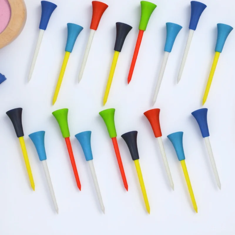 15 قطعة من رفوف كرات الجولف بتصميم أنيق يقلل من الاحتكاك ويحسن مسافة اللقطة مثالية للعب الجولف العادي