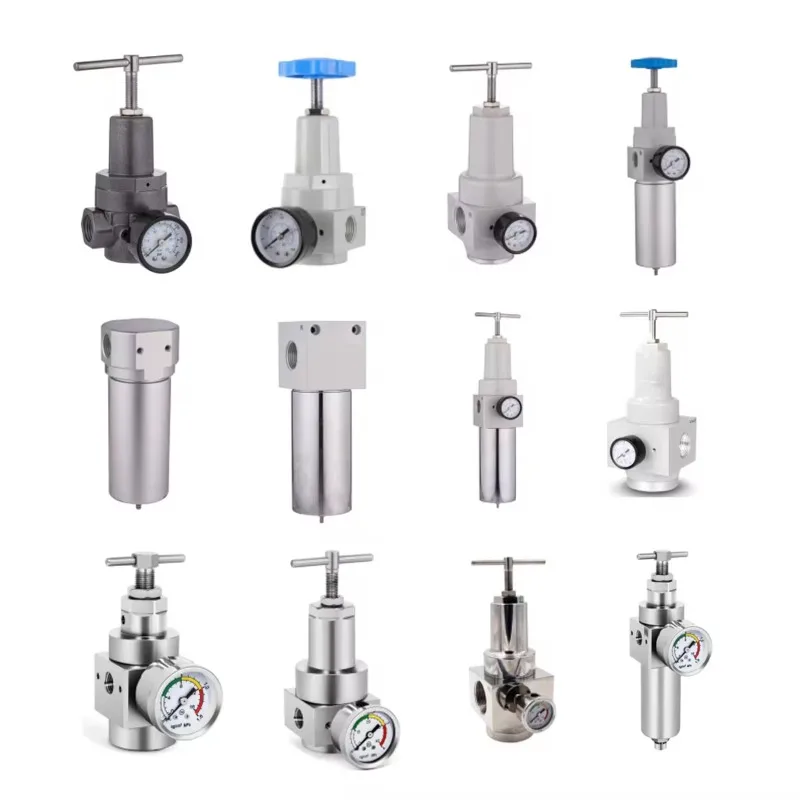 series corrosion preventive 1/4 3/8 1/2 3/4 1 inch 4.0Mpa high pressure stainless steel air pressure regulator valve