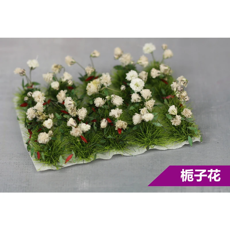 Sand Table Model Simulation Flowers Series Model Flowers and Grass Sand Table Scene Production Diy Handmade Materials  Diy Toys