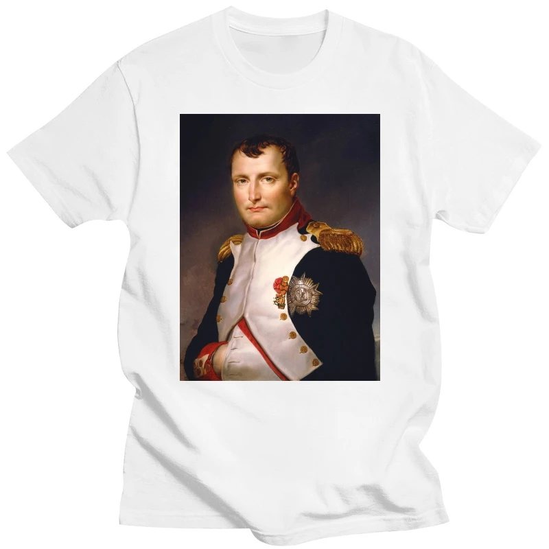 Napoleon Bonaparte T Shirt Portrait Photo Mens 2020 Men T-Shirt Size S-Xxl Personality Custom Tee Shirt