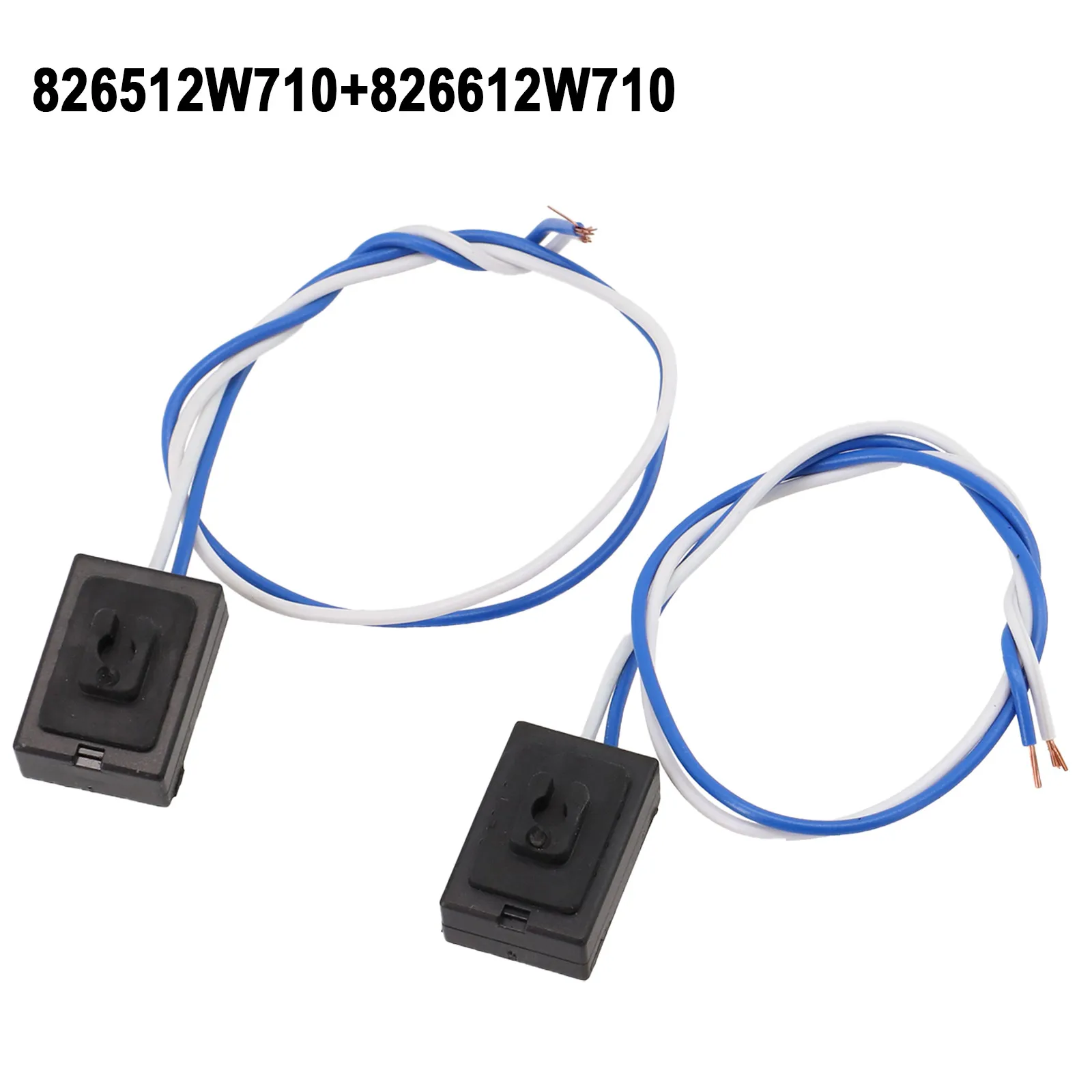2pcs Front Exterior Door Inductive Handle Small Button For Hyundai Santa Fe 2013-2017 Replace Vehicle Accessories