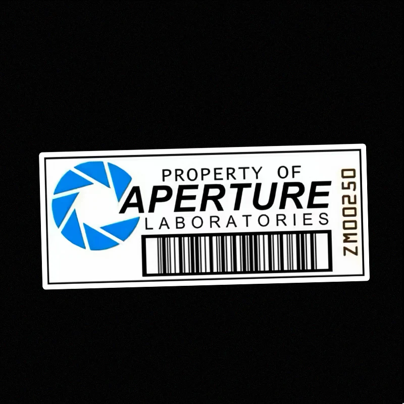 Aperture barcode reflective car sticker, electric motorcycle rear window glass decorative sticker, scratch masking sticker