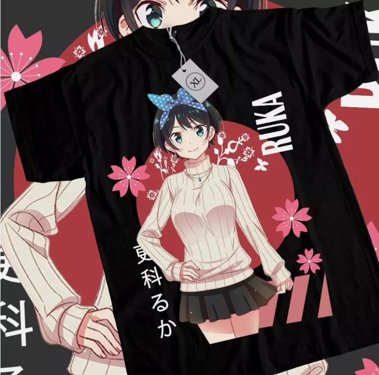 

Ruka Sarashina T-shirt Kanojo Okarishimasu Japanese Girl Kawaii Shirt All Size