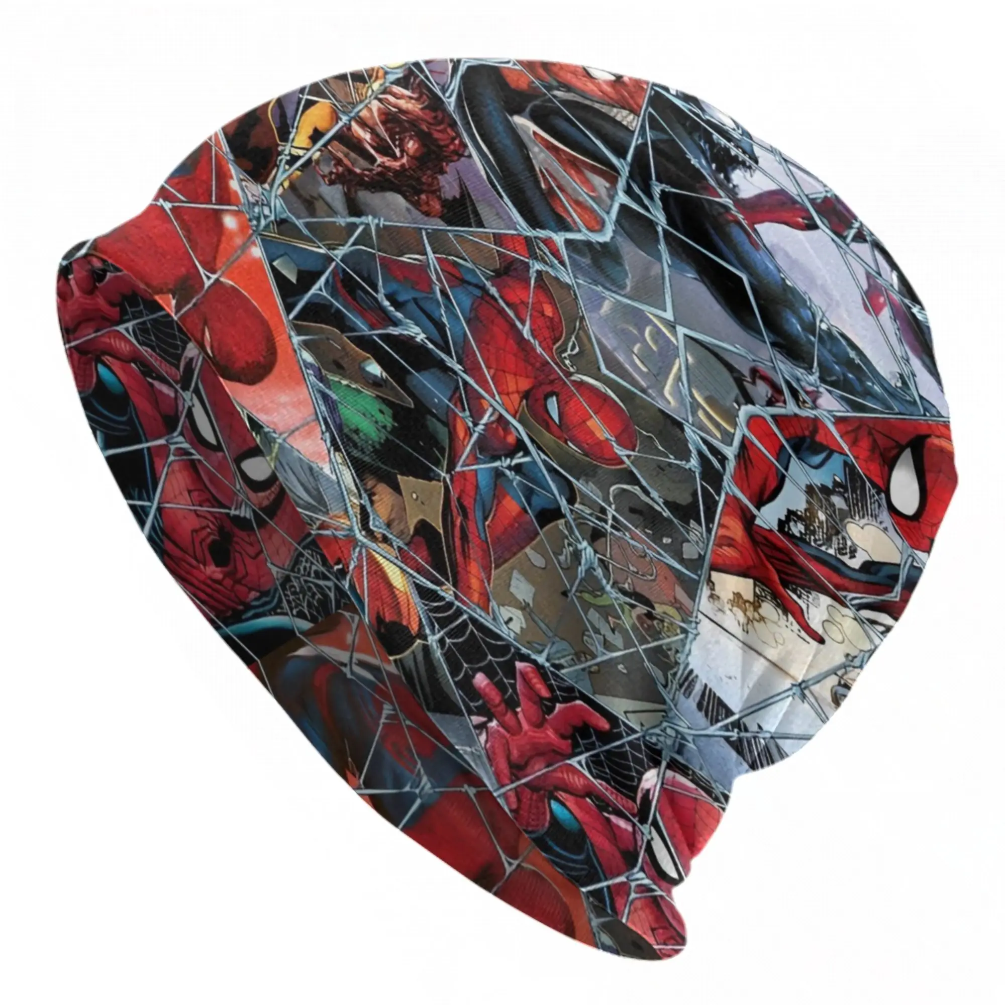 S-Spiders Heroes Bonnet Hats  Skullies Beanies Adult Unisex Casual Warm Beanie Hats Spring Outdoor Sport Printed Caps