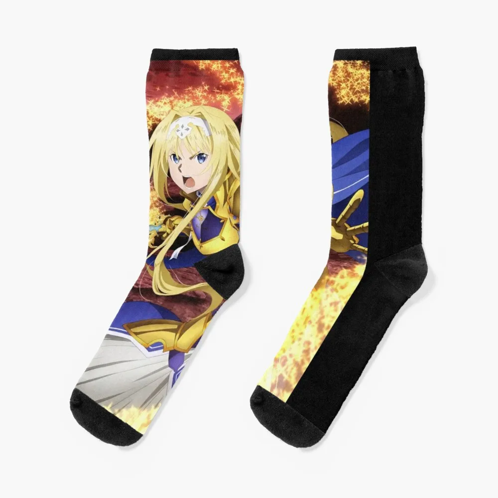 

sword art online alicization Socks Funny Socks Women