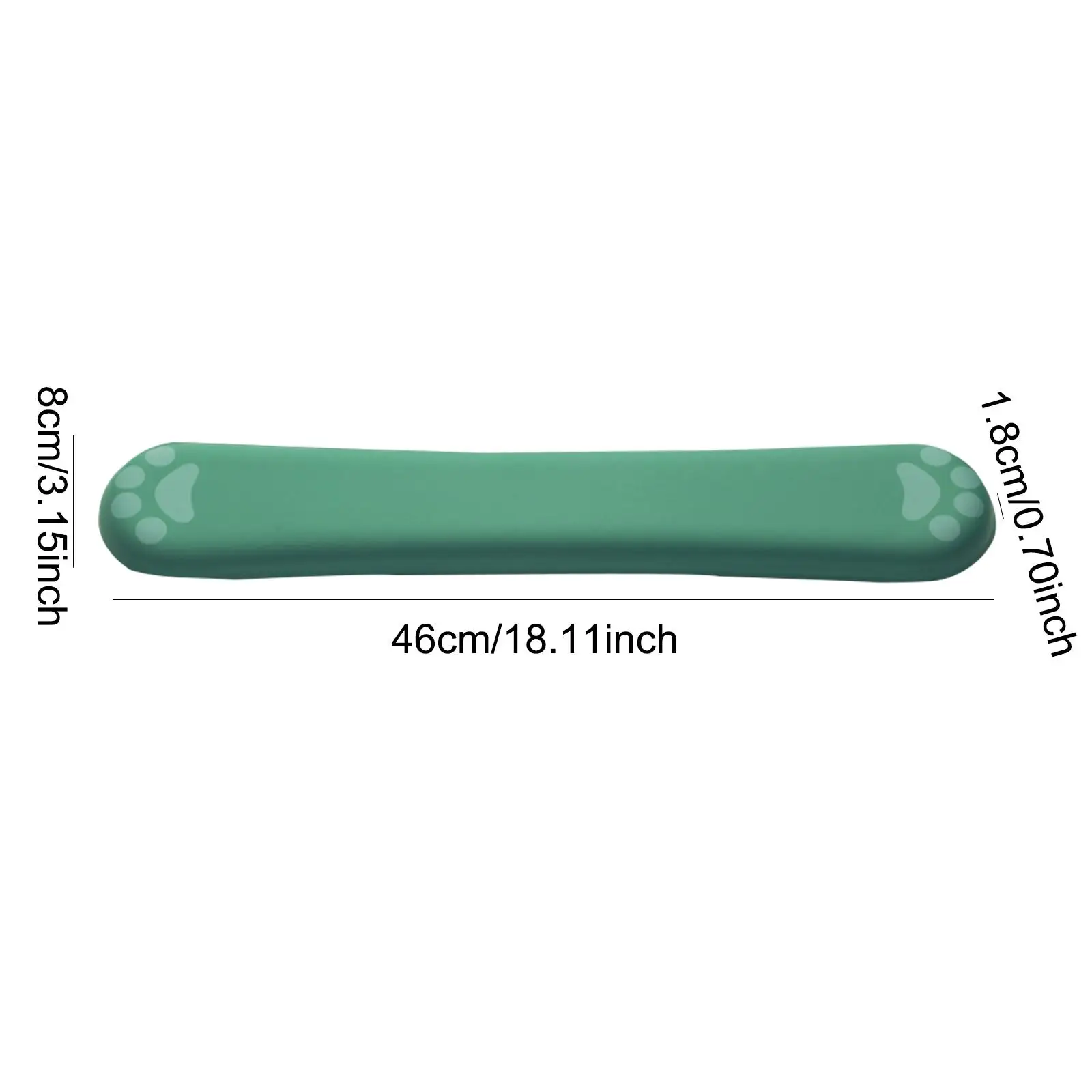Repose-poignet pour clavier, coussin de poignet confortable et antidérapant pour ordinateur de bureau
