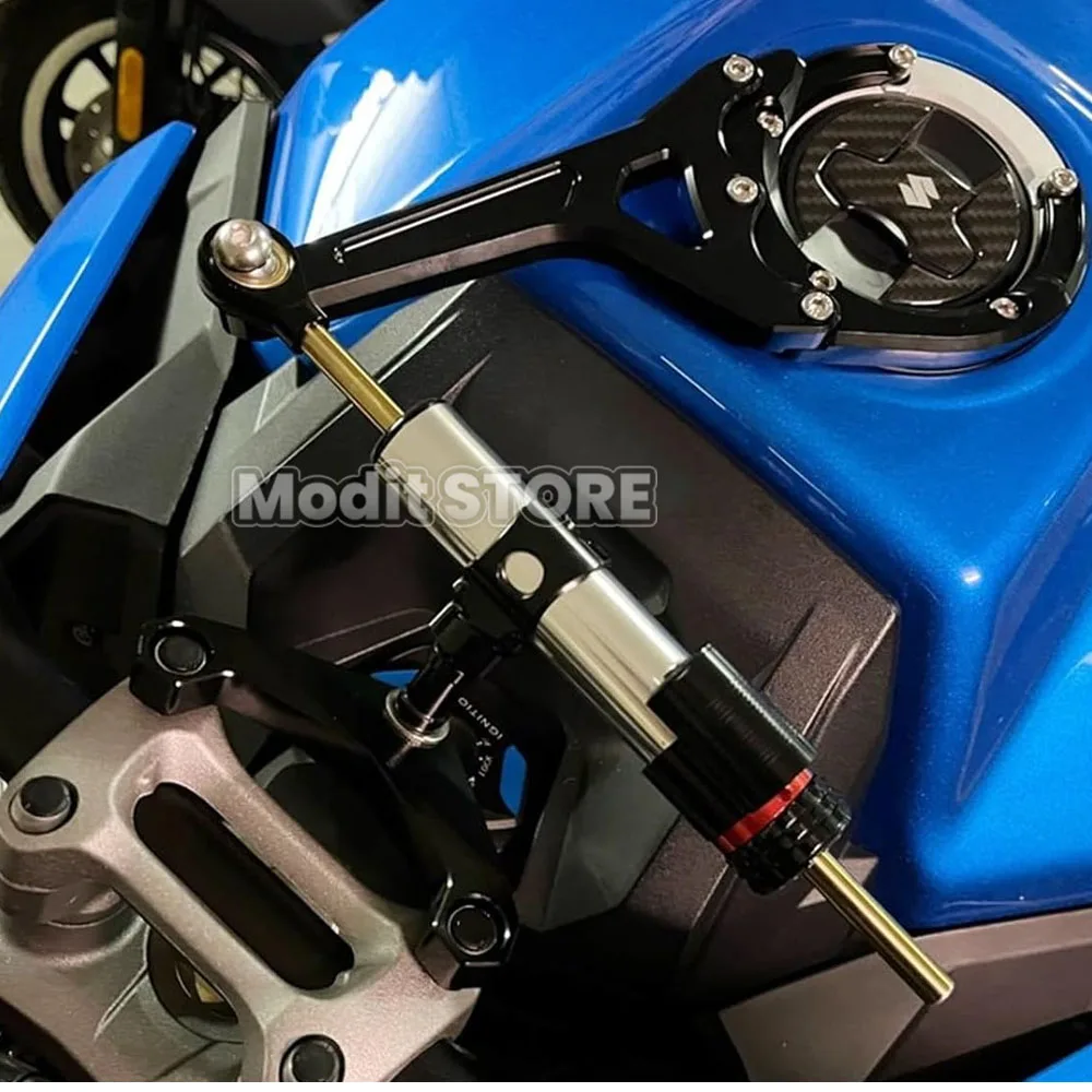 For Suzuki GSX-S1000GT GSX-S1000GT 2022-2025 Motorcycle CNC Steering Damper Stabilizer Bracket Mounting Kit
