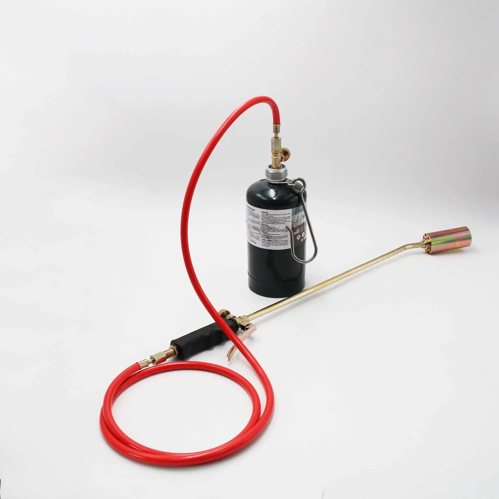 Imagem -05 - Tocha de Propano Weed Burner Tocha Dupla Válvula Blow 50 Mangueira Controle de Chama Ajustável para Descongelamento de Solda Weeding Bbq