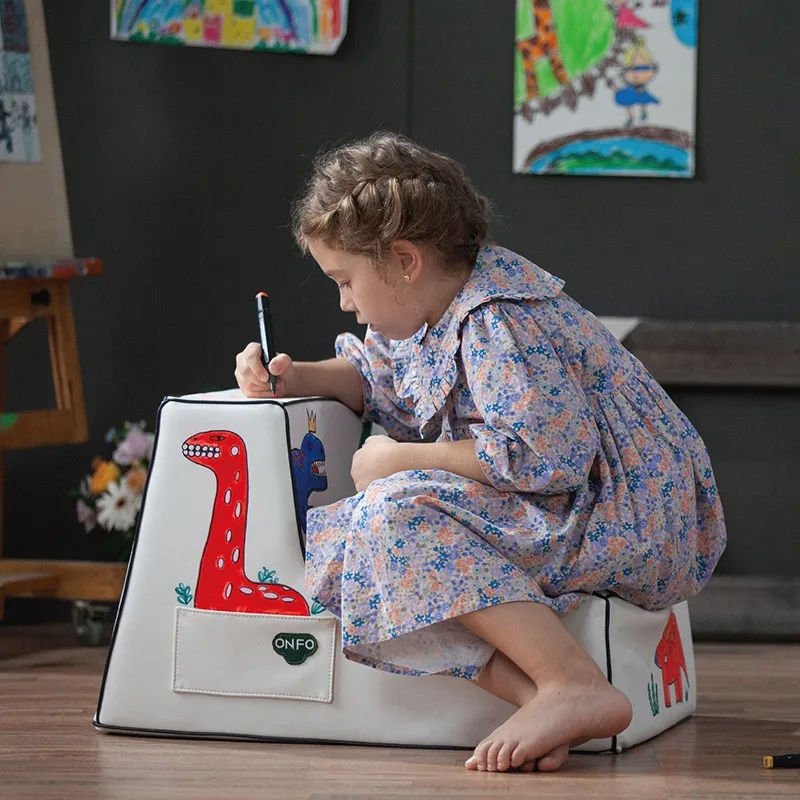 Chair Reading Corner Small Sofa Painting Lazy Seat Birthday Gift Baby Gift