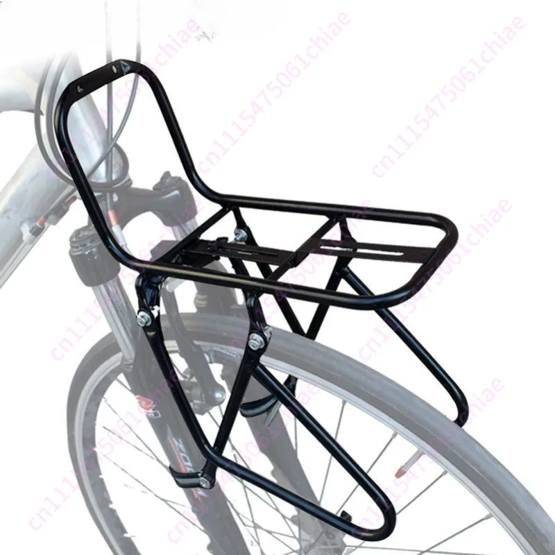 Bicycle Front Shelf Frame Bold and Thickened Long-distance Bicycle Vegetable Basket Load Camel Bag Shelf Accessories