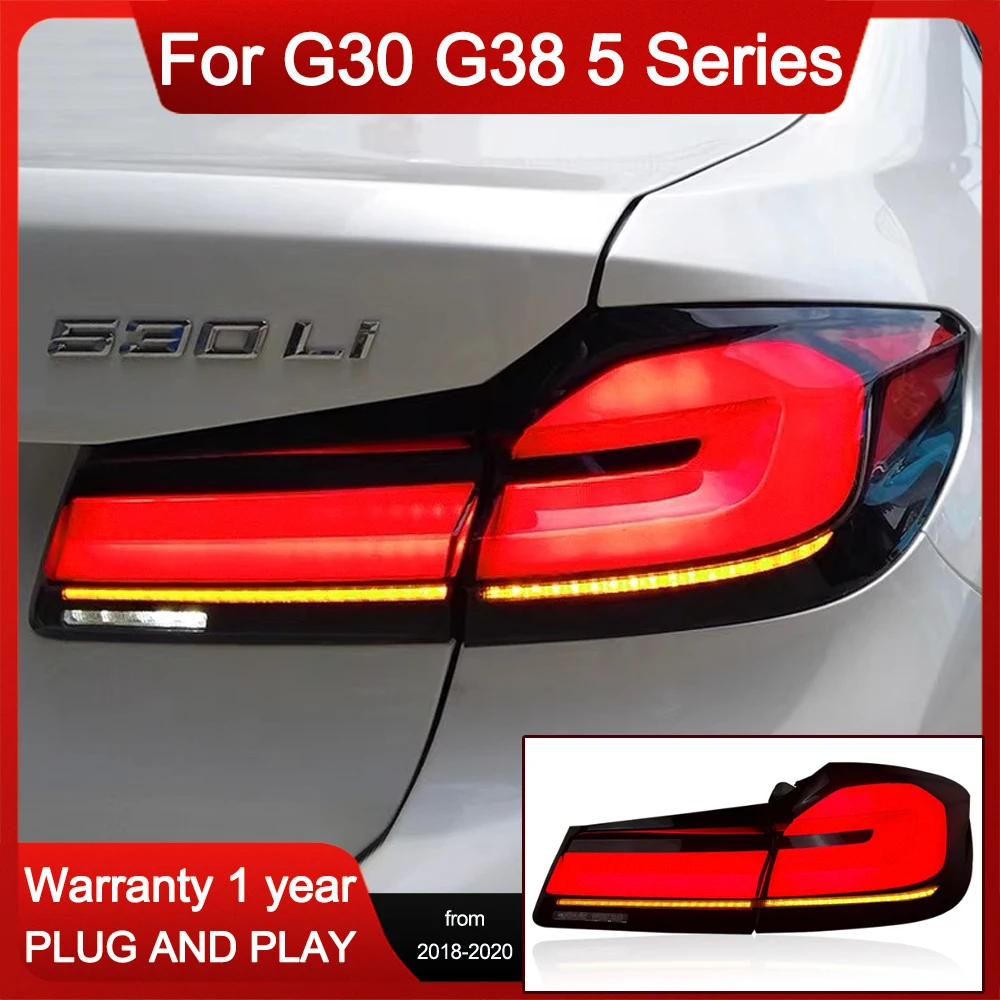 

Car Light for BMW G30 Tail Light Led 2017-2020 G38 2021 Rear Lamp Stop F90 525i 530i Animation DRL Signal Automotive Accessories