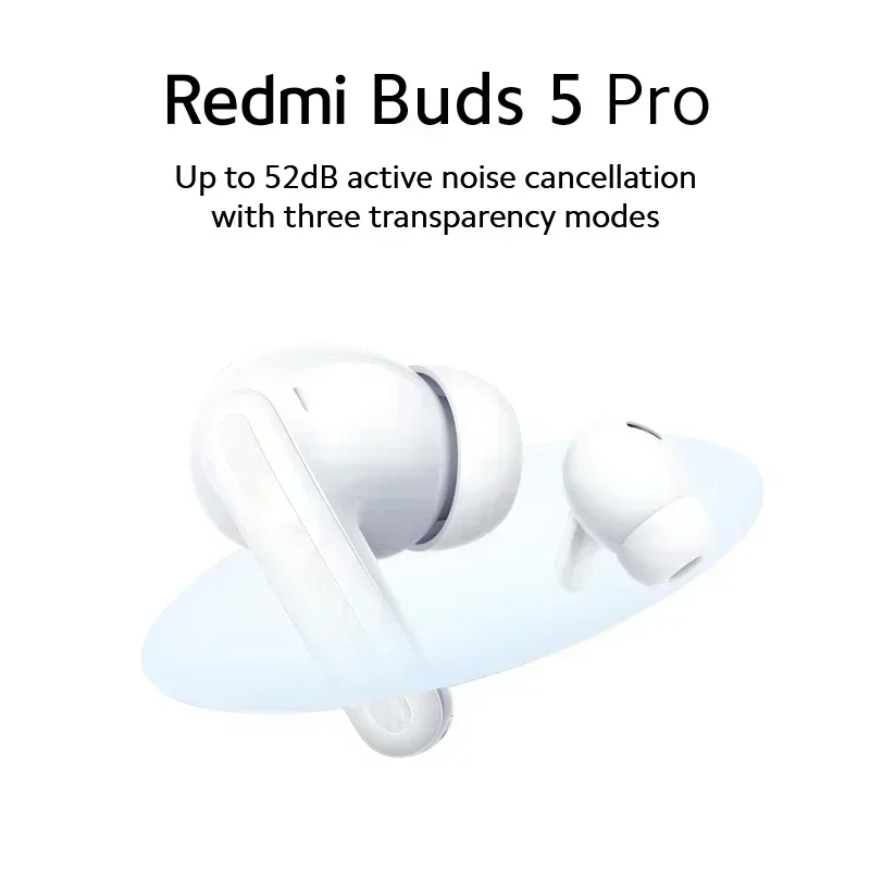 [World Premiere] Global Version Xiaomi Redmi Buds 5 Pro Up to 52dB Active Noise Cancellation 38 Hours Long image 5