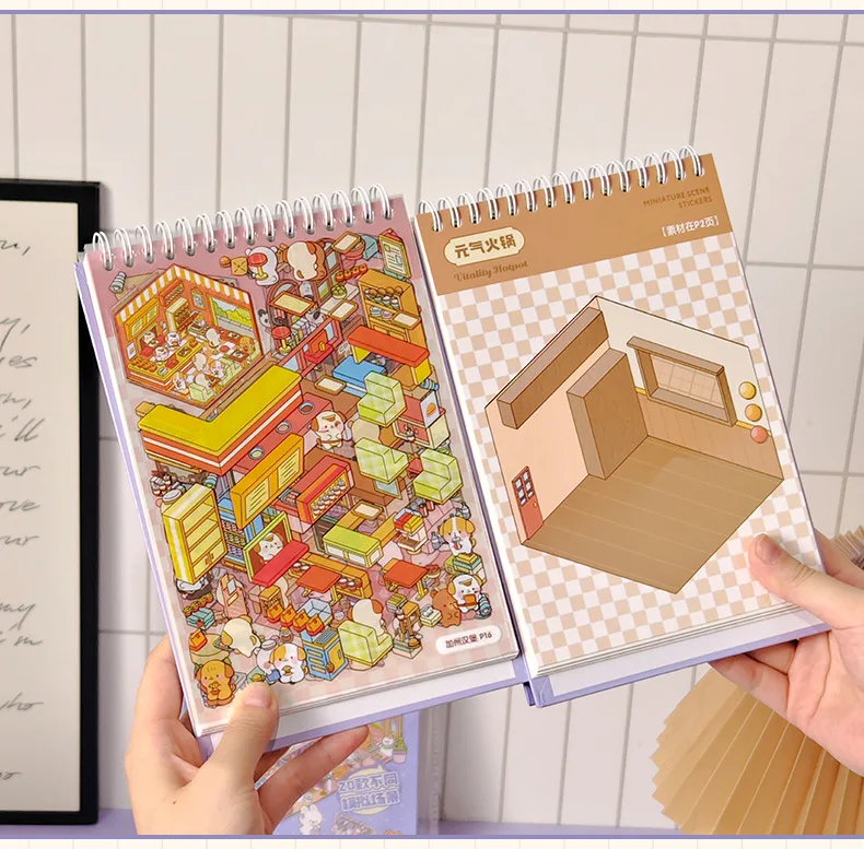 Libro De Pegatinas Reutilizables - Arte De Stick Stick Dibujos Animados En 3D, Libro Calcomanías La Habitación, Relleno Bolsos Regalos | Rala Favores Libro De Pegatinas Reutilizables - Arte De Stick Stick Dibujos Animados En 3D, Libro Calcomanías La Habitación, Relleno Bolsos Regalos | Rala Favores