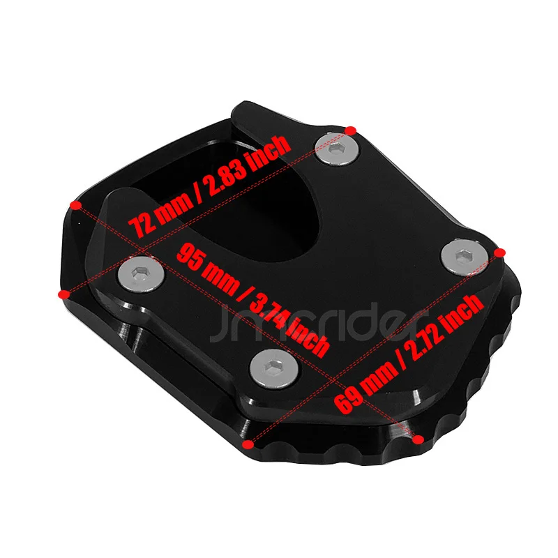 NEUE XADV Motorrad CNC Seitenständer-Verlängerungsplatte Erweiterter Stützfuß für HONDA X-ADV 750 XADV750 2021-2026 – Detail 3