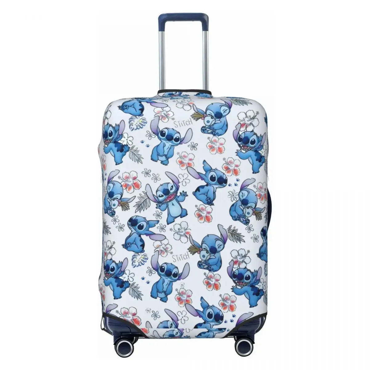 

Custom Stitch Cute Cartoon Luggage Cover Fashion Suitcase Protector Covers Suit For 18-32 inch
