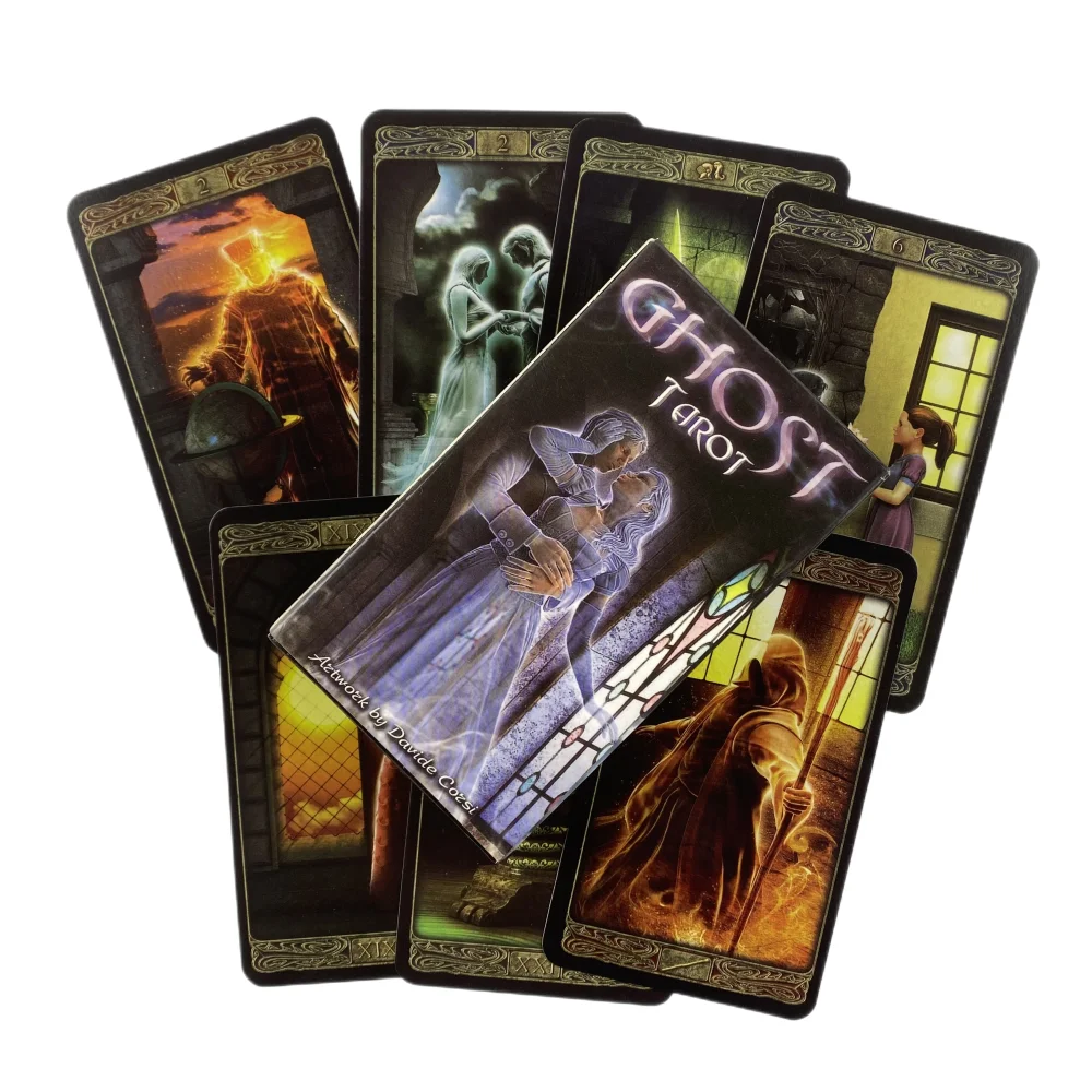 Ghost Tarot Cards A 78 Deck Oracle English Visions Divination Edition Borad Playing Games