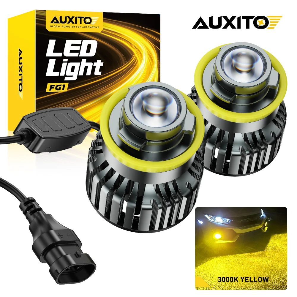 auxito-2個入り-ターボled-h16-jp-h8-フォグライト-プロジェクターランプ-2500lm-ハイパワー-70w-canbus-h11-h9-drl-ドライビングランプ-バルブ-イエローホワイト