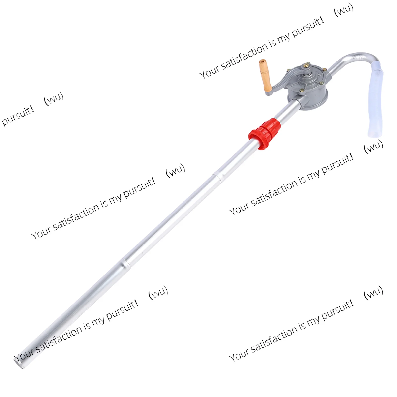 Aluminum alloy rotary hand oil drum pump