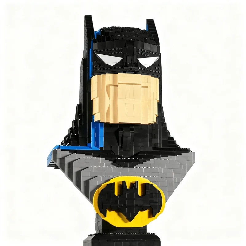 

2472PCS MOC Collectible Display Animated Bat Bust Model DIY Creative Ideas Toy Assembly Puzzle Birthday Gift Bricks Gifts