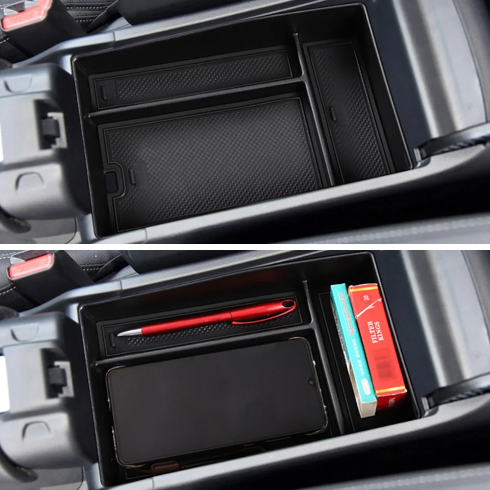 Car Central Armrest Storage Box Container Holder Tray  for Honda HRV HR-V ZRV Z-RV 2022-2024 Organizer Accessories
