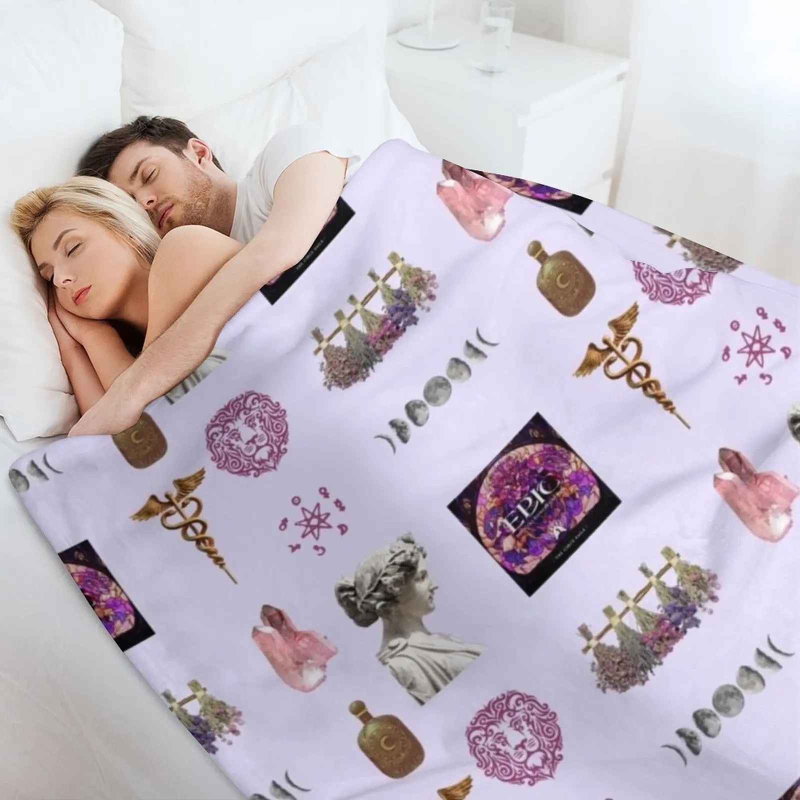 Epic the musical The Circe Saga Throw Blanket Personalized Gift Luxury Sofa Throw Blankets For Bed Blankets - Image 4