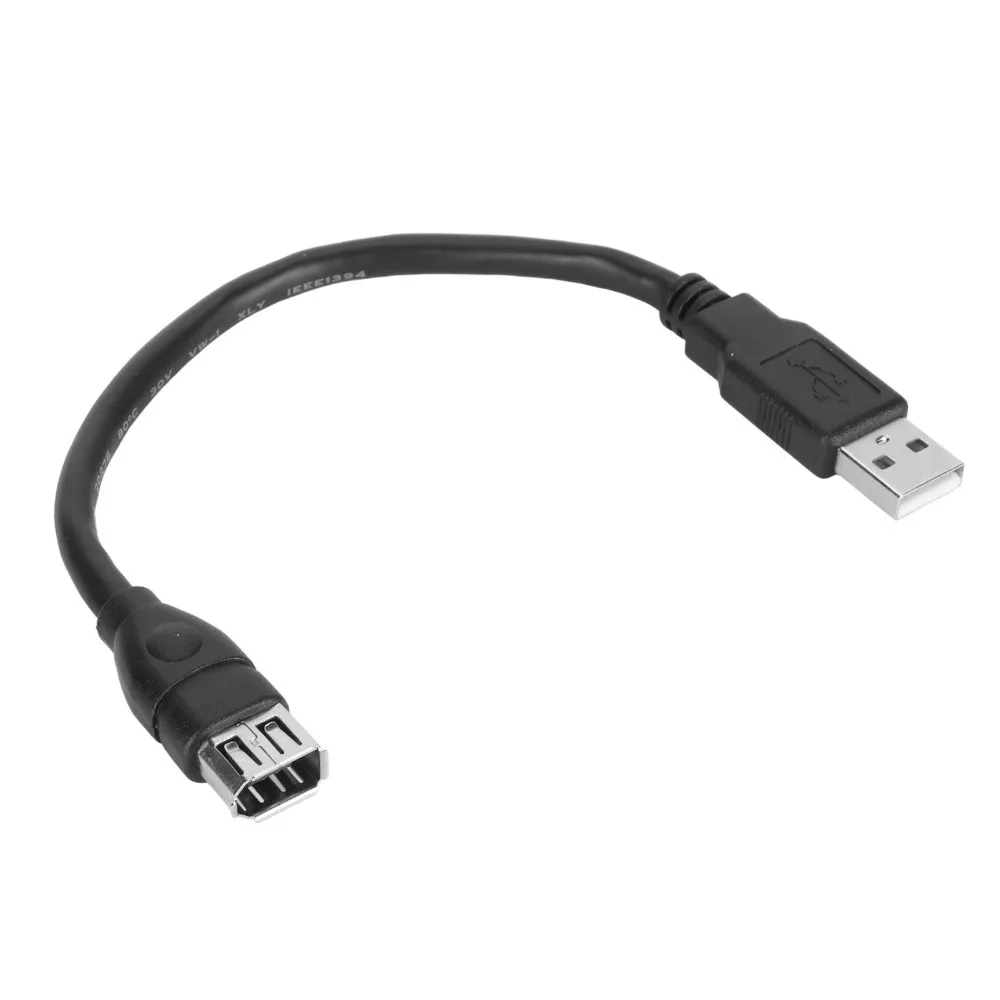 

6 Pin Female to USB 2.0 AM Firewire 1394 Adapter Plug and Play Flexible Cable USB 2.0 Adapter Firewire to USB Cable