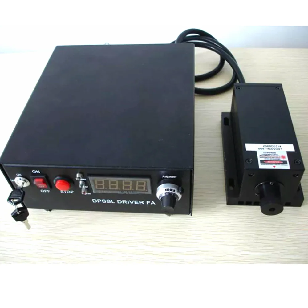 Adjusta 1064nm 1.5W-5W Lab IR Laser Module + TTL/Analog + TEC Cooling+ Power Sup