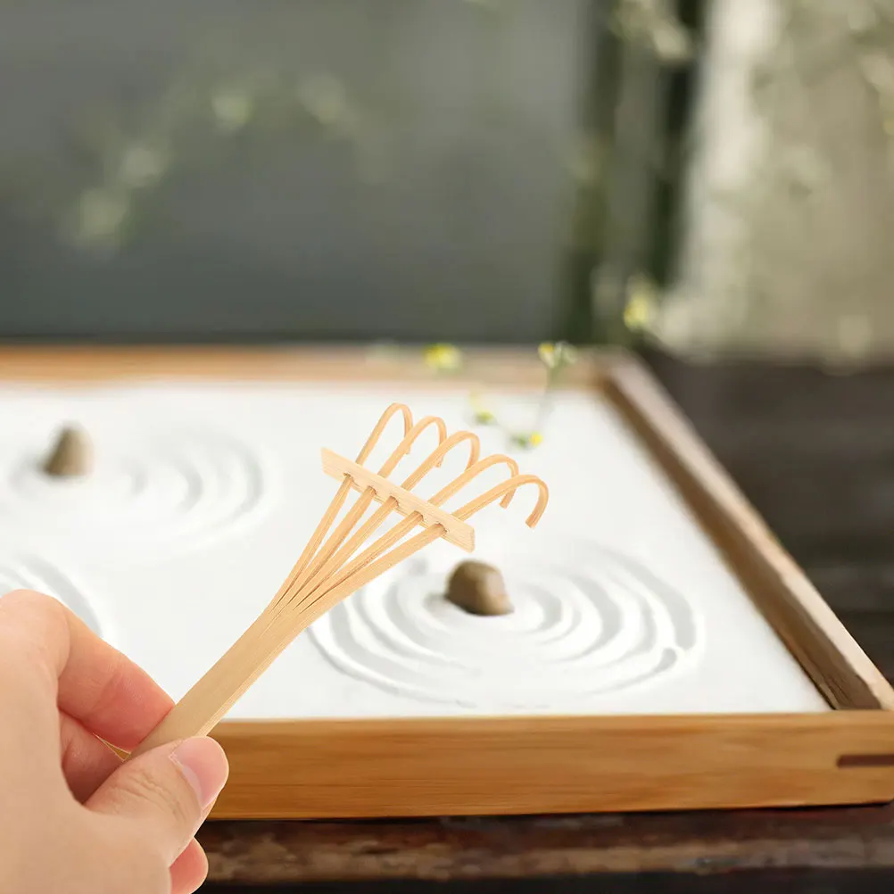 

1 Set Sand Table Rakes Mini Garden Mini Rake For Sandbox Tools For Zen Garden Sand Rake Push Tools Decor Sandbox Accessories