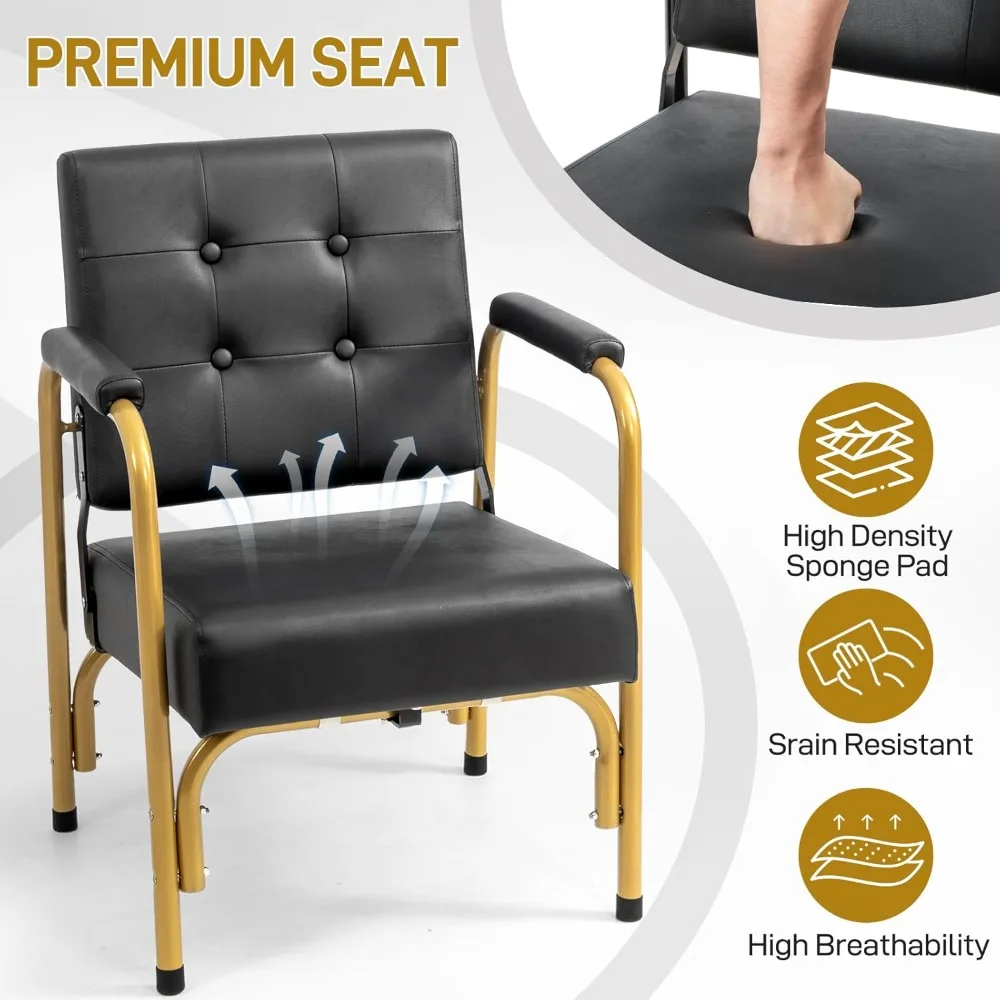 كرسي شامبو للاستلقاء التلقائي، كرسي حلاقة محمول لصالونات التجميل مع مسند ظهر مائل، معدات تجميل سبا شديدة التحمل #4