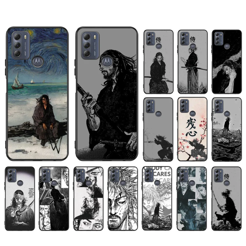 Vagabond Manga Samurai Art Case For Motorola Edge 50 40 Pro 50 40 30 Ultra Neo Fusion Moto G Play G Stylus G Power G 5G