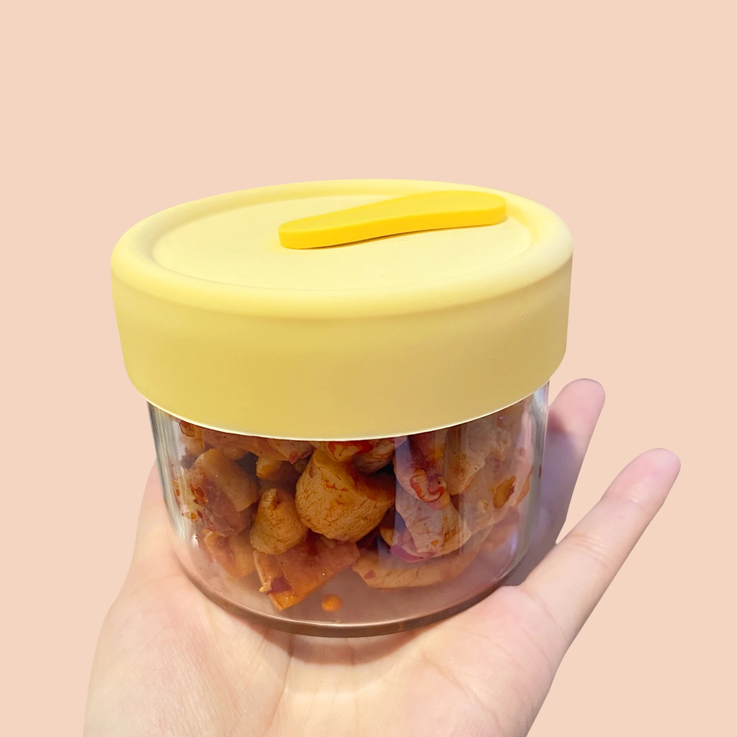 

Glass Airtight Storage Jar Home Use Subpackage Bowl Fermented Vegetable Preservation Box Pickled Cucumber Storage Container