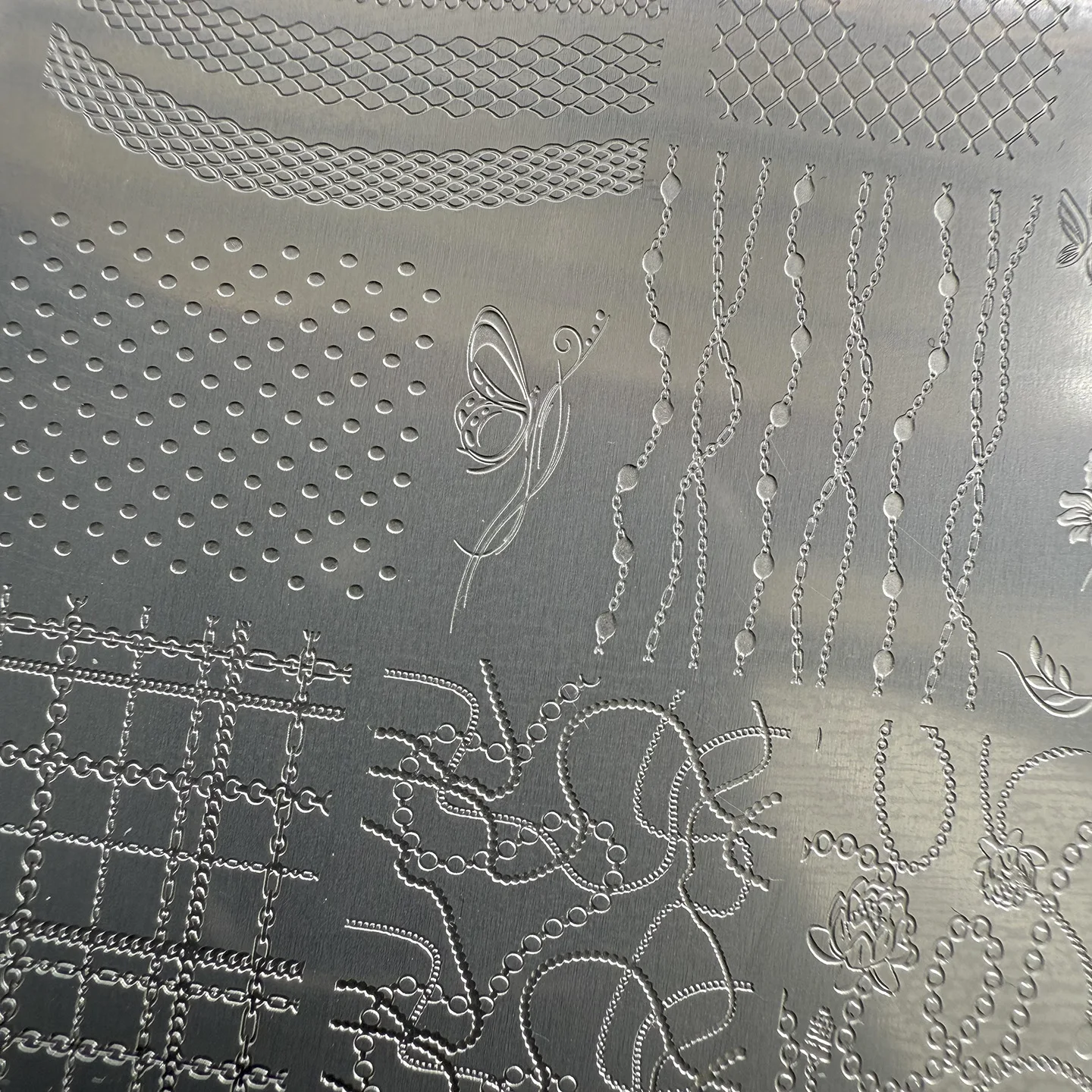 XMQ NAIL ART STAMPING PLATES CHERRY TEMPLATES BOWS TEMPLATES - view 4