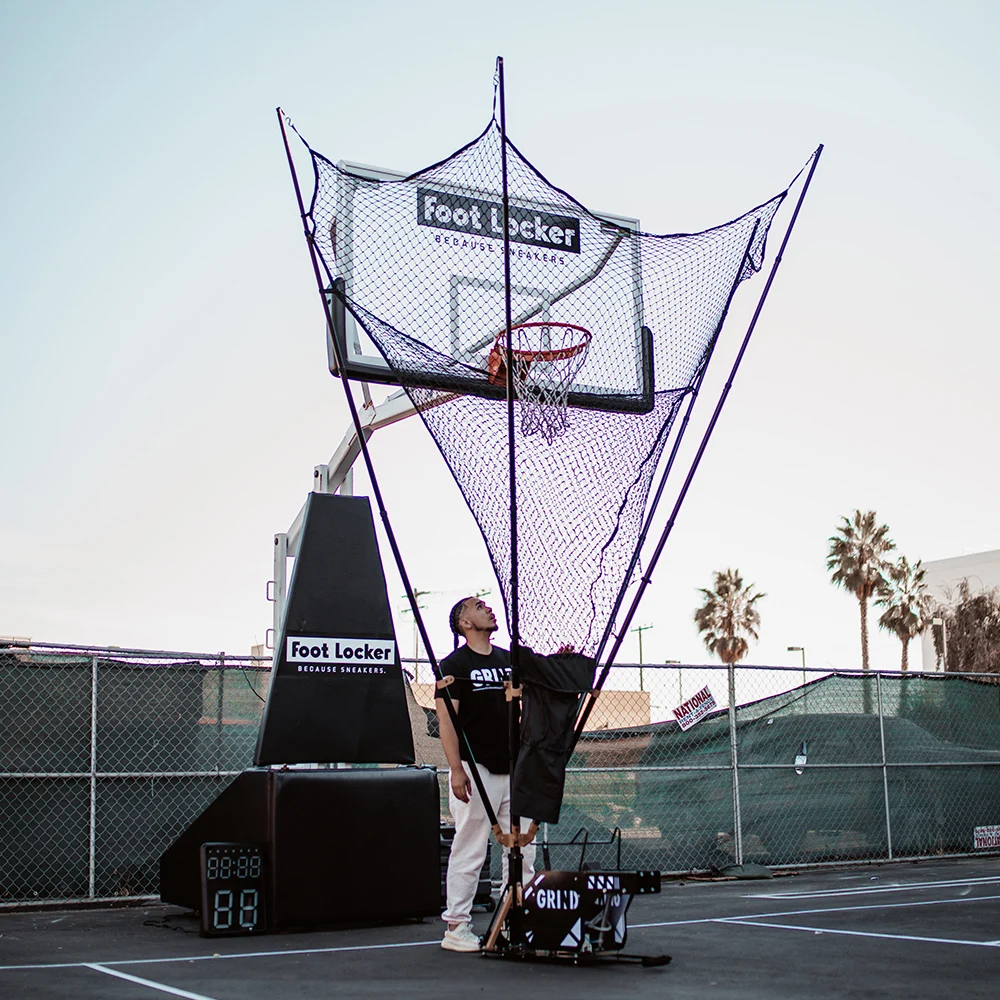 Advanced Bluetooth Basketball Trainer with Adjustable Height 2-10 Meters