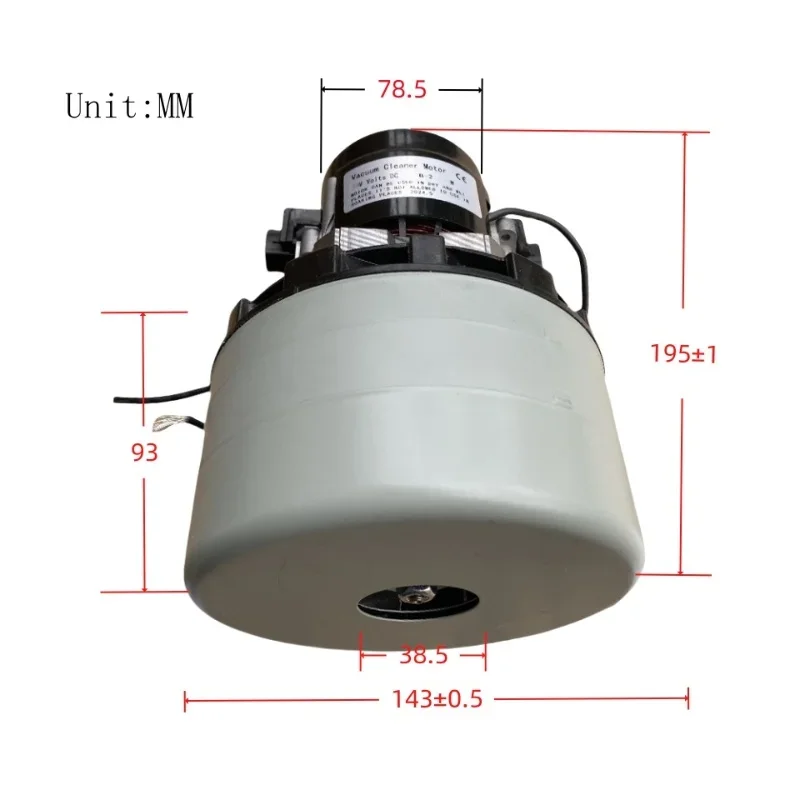 400W 600W 1200W Universal Suction Motor 24V 36V 48V 220V Floor Scrubber Dustless Saw Vacuum Replacement Motor