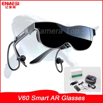 ENMESI V60 AR Glasses 70° FOV 1080P USB-C Head Mounted Display Portable Smart Eyeglasses