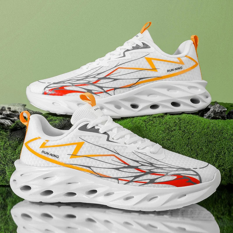 

YRZL Mens Sneakers Breathable Non Slip Comfortable Walking Shoes For Men 2025 Sports Athletic Outdoor Footwear Jogging Trainers