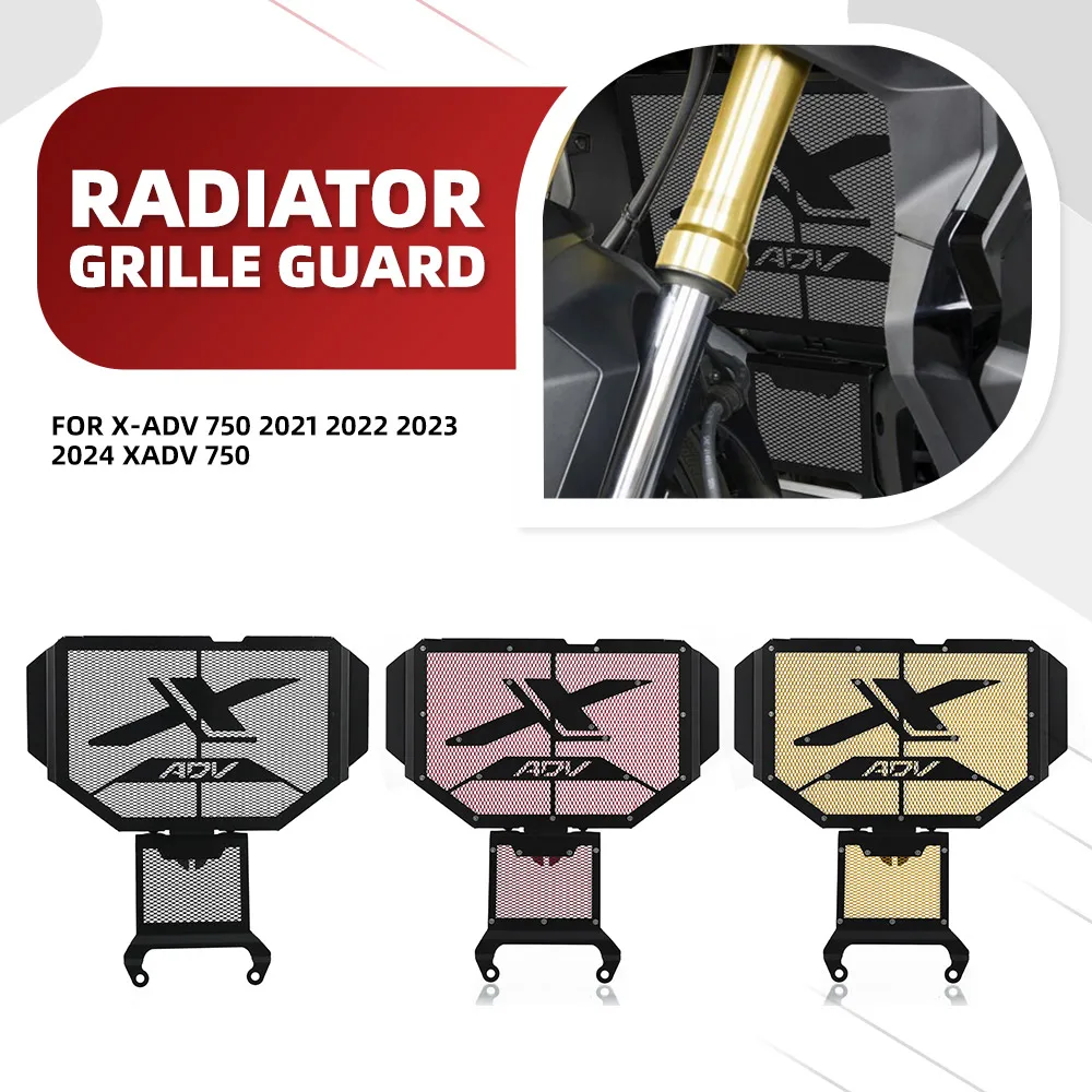 

2025 XADV750 Motorcycle Radiator Grill Guard Cover Engine Cooling Protector FOR HONDA X-ADV 750 2021 2022 2023 2024 XADV 750