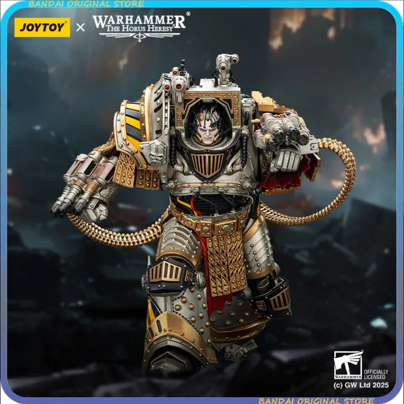 【Nowy produkt】JOYTOY Dark Source Warhammer 40K Iron Warriors Perturabo Primarch Legionu IV Figurka Akcji 1/18 Zabawka Przedsprzedaż