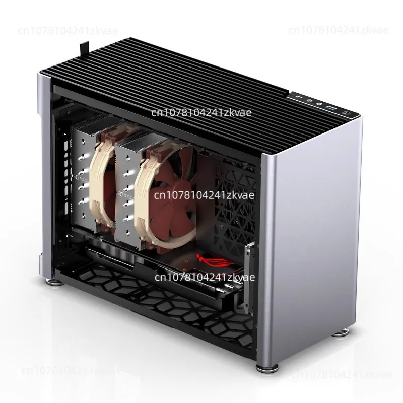 I400 All-aluminum ATX Case Supports 360 Water Cooling ITX Shell Chassis