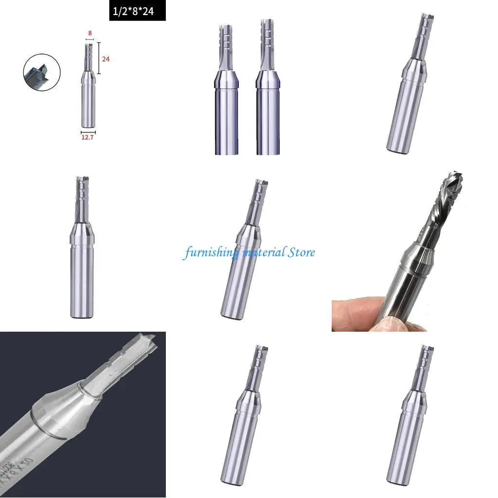 

Y5gd карбид конечной мельницы отдельные флейты измельчающие резак -хвостовик одна флейта спирали ПВХ режущие маршрутизаторы