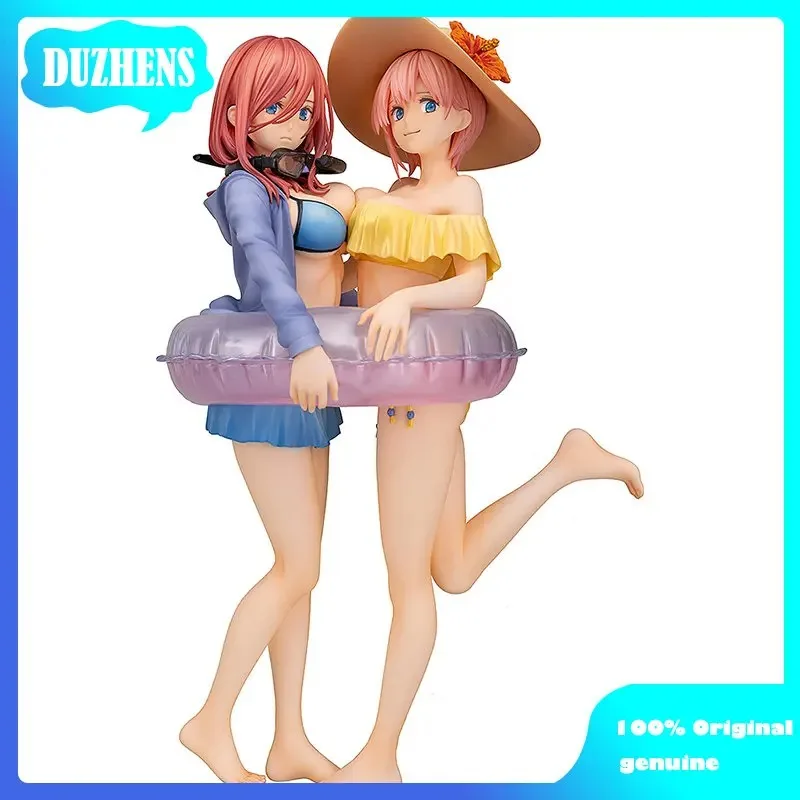 

WING Original: Kawaii girl Nakano Miku Nakano Ichika купальник 24 см ПВХ фигурка аниме фигурка модель игрушки коллекция кукла подарок