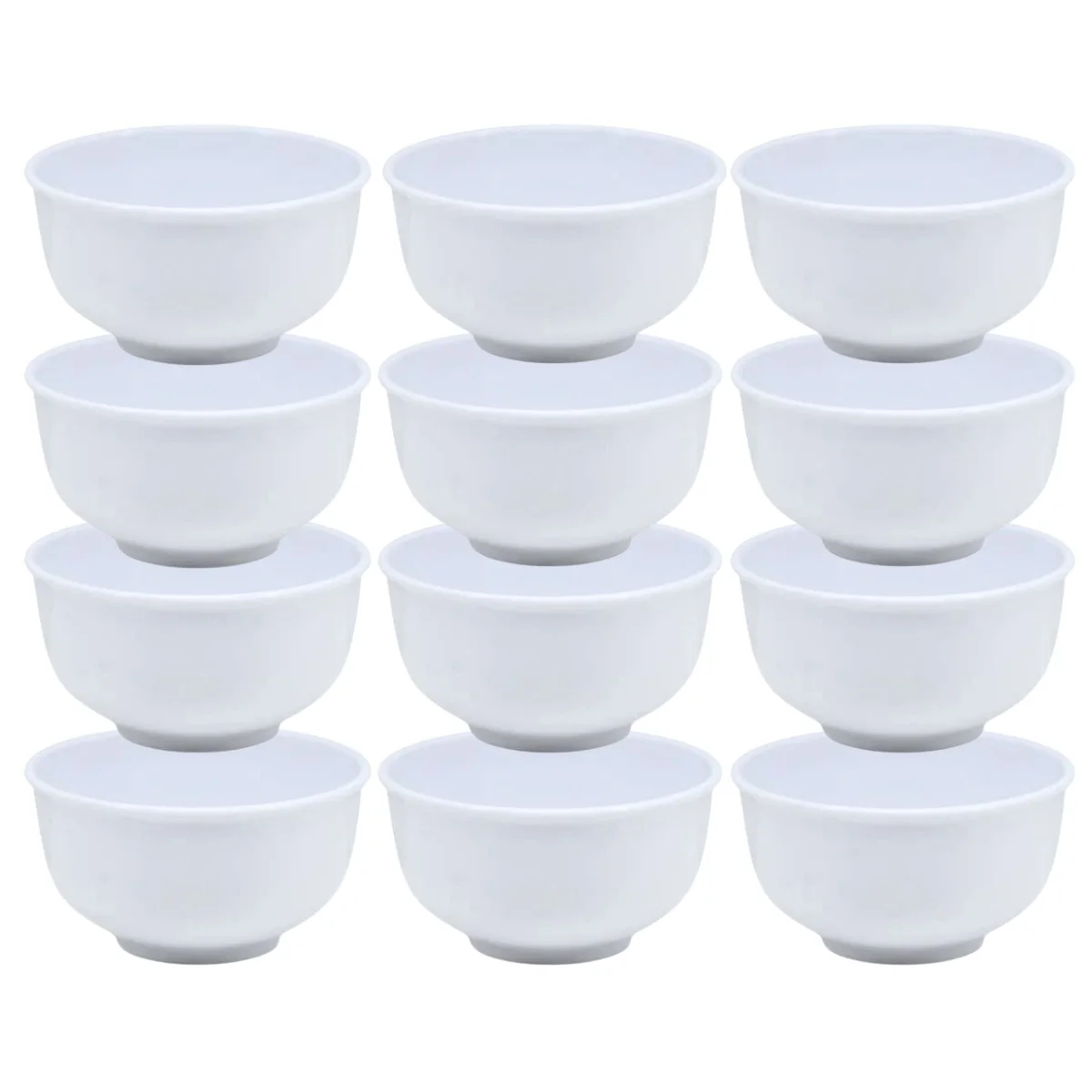 12 Bowl Bowl In Melamine Sugar Pot Desserts 460ml