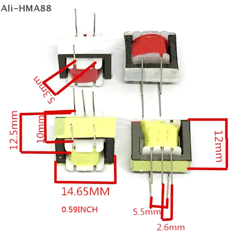 Ali-HMA88-Áudio de isolamento 600:600 Ohm Europa 1:1 EI14 Transformador de isolamento transformador de isolamento de áudio